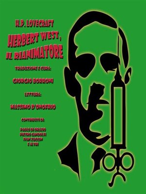 cover image of Herbert West, il rianimatore
